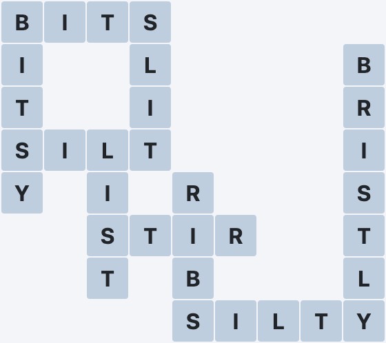 Wordscapes Rows - Seed - level 3196 puzzle answer