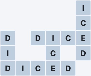 Wordscapes Forest - Dew - level 31 puzzle answer