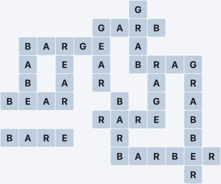 Wordscapes Basin - Chill - level 3212 puzzle answer