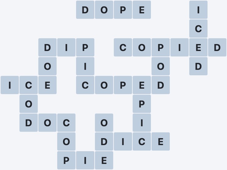 Wordscapes Basin - Slope - level 3219 puzzle answer