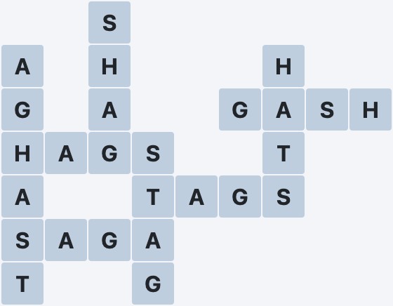 Wordscapes Basin - Cove - level 3251 puzzle answer