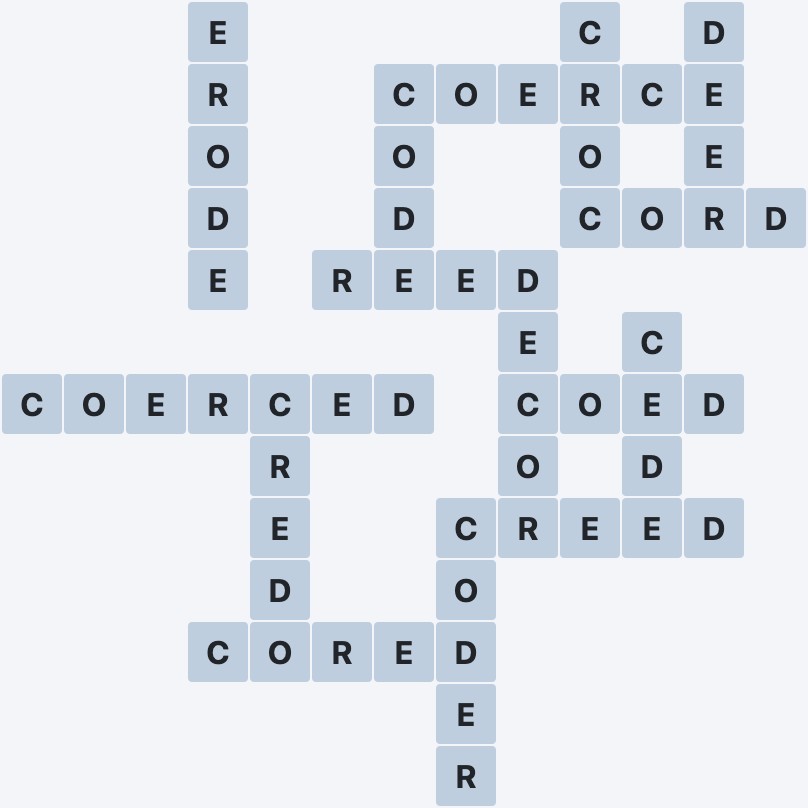Wordscapes Basin - Cove - level 3256 puzzle answer