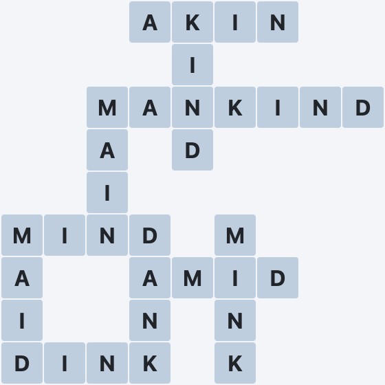 Wordscapes Basin - Cove - level 3262 puzzle answer