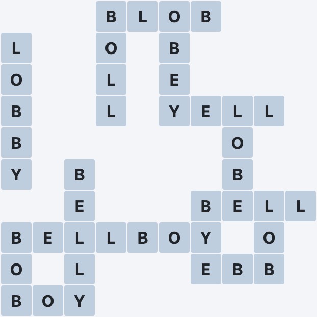 Wordscapes Basin - Marsh - level 3278 puzzle answer