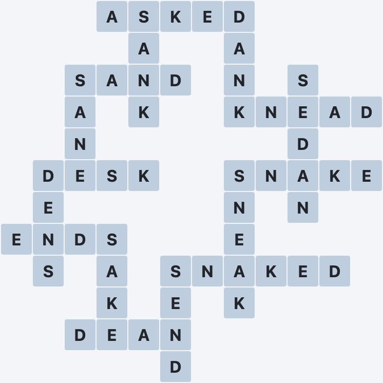 Wordscapes View - River - level 3310 puzzle answer