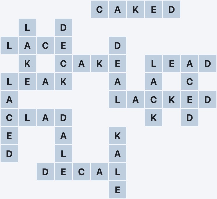Wordscapes View - Cliff - level 3328 puzzle answer