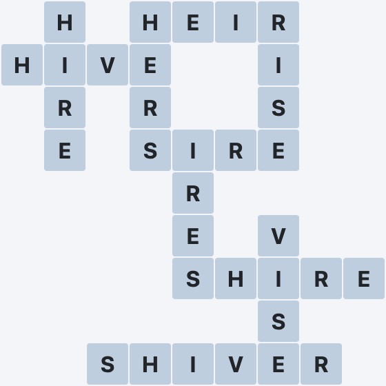 Wordscapes View - Rapid - level 3339 puzzle answer