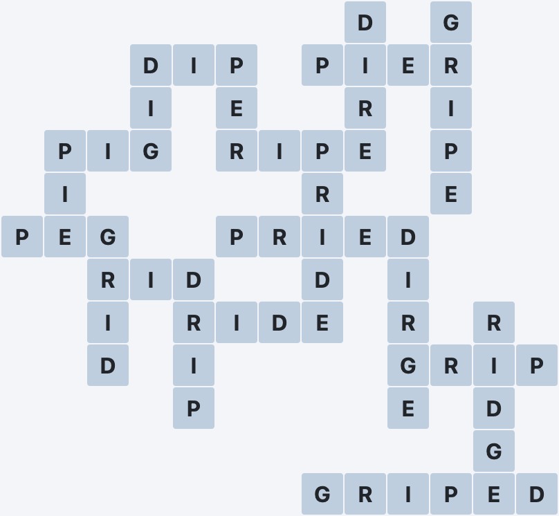 Wordscapes Precipice - Below - level 3374 puzzle answer