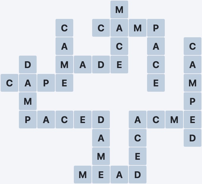 Wordscapes Precipice - Coast - level 3382 puzzle answer