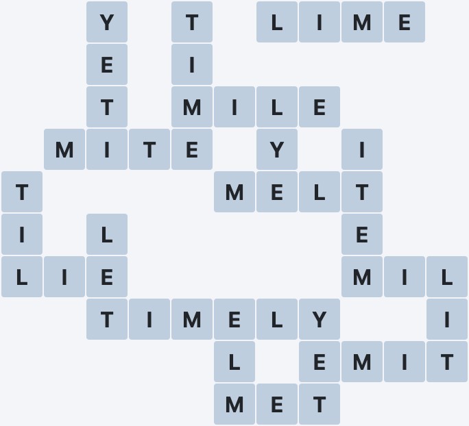 Wordscapes Precipice - Lavish - level 3411 puzzle answer