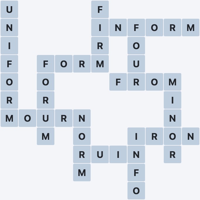 Wordscapes Precipice - Lavish - level 3422 puzzle answer