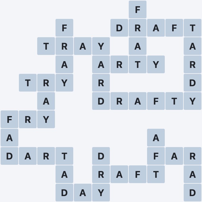 Wordscapes Precipice - Bluff - level 3431 puzzle answer