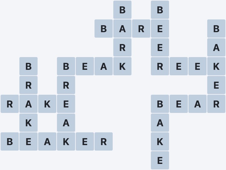 Wordscapes Precipice - Bluff - level 3439 puzzle answer