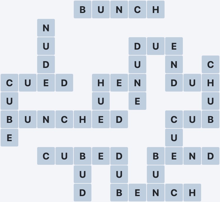 Wordscapes Precipice - Bluff - level 3440 puzzle answer