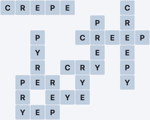 Wordscapes Starlight - Gaze - level 3462 puzzle answer