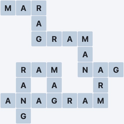 Wordscapes Starlight - Gaze - level 3465 puzzle answer