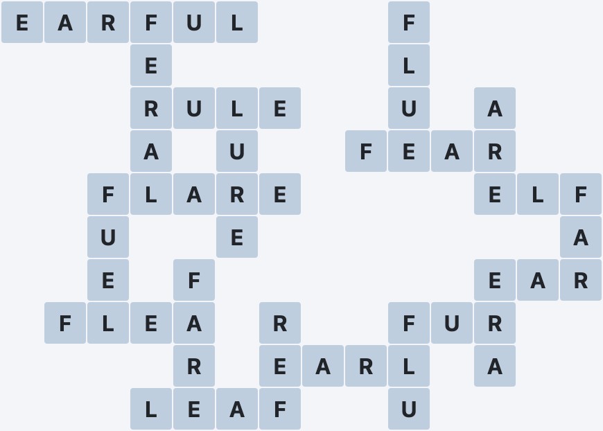 Wordscapes Starlight - Sky - level 3488 puzzle answer