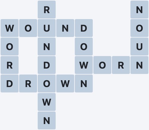 Wordscapes Starlight - Watch - level 3489 puzzle answer