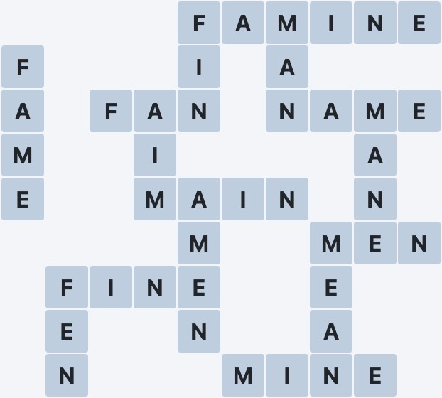 Wordscapes Reflect - Glass - level 3525 puzzle answer