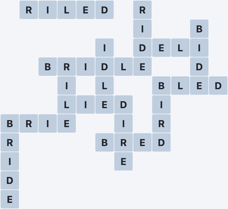 Wordscapes Reflect - Crest - level 3558 puzzle answer