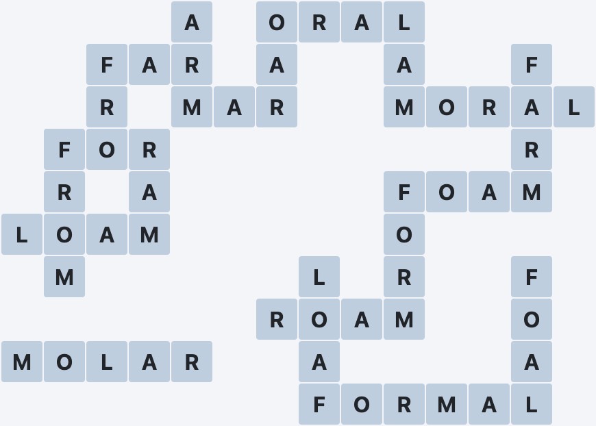Wordscapes Reflect - Ripple - level 3570 puzzle answer