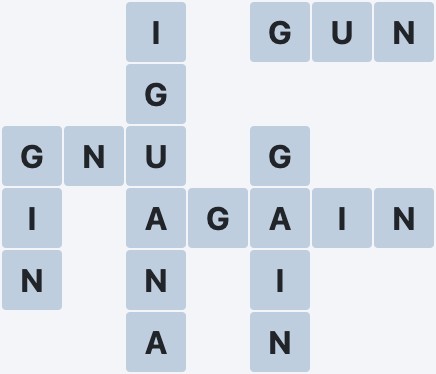 Wordscapes Reflect - Ripple - level 3579 puzzle answer