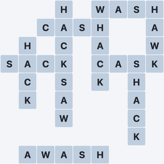 Wordscapes Reflect - Ripple - level 3582 puzzle answer