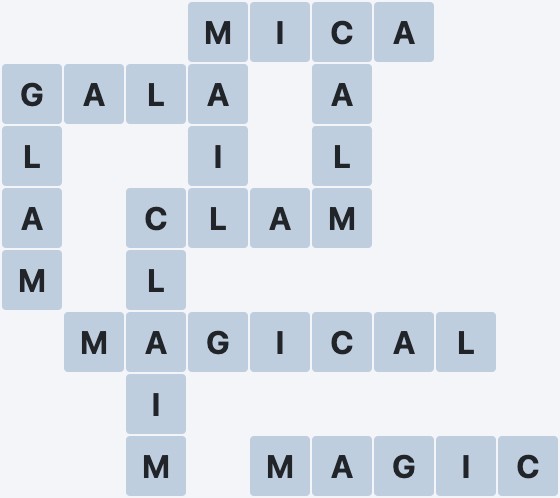 Wordscapes Majesty - Space - level 3666 puzzle answer
