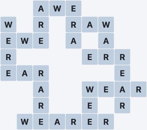 Wordscapes Astral - Bright - level 3687 puzzle answer