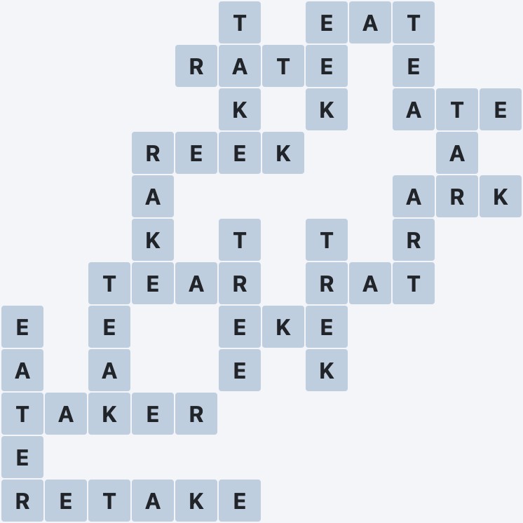 Wordscapes Astral - Bright - level 3688 puzzle answer