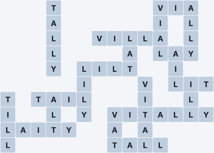 Wordscapes Astral - Bright - level 3696 puzzle answer