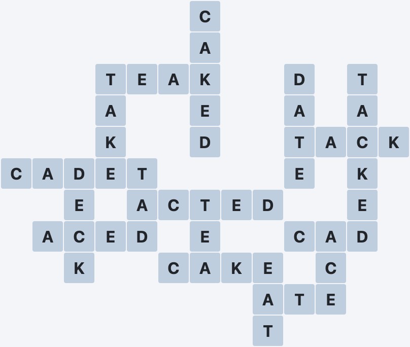 Wordscapes Stone - Wall - level 3780 puzzle answer