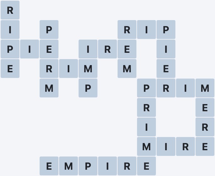 Wordscapes Stone - Tower - level 3814 puzzle answer