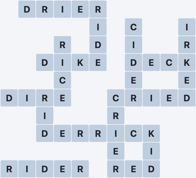 Wordscapes West - Erode - level 3952 puzzle answer
