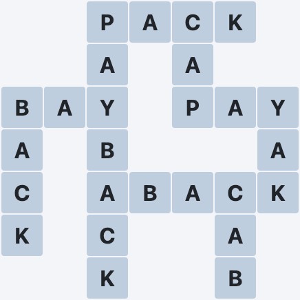 Wordscapes West - Bare - level 3967 puzzle answer