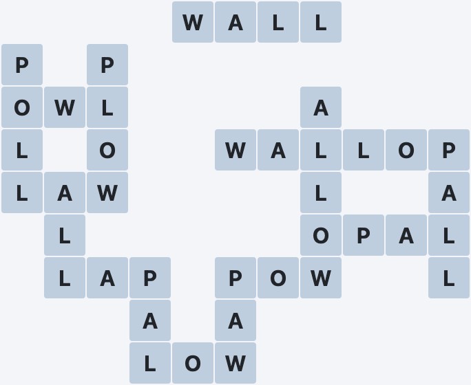 Wordscapes West - Fuchsia - level 3994 puzzle answer