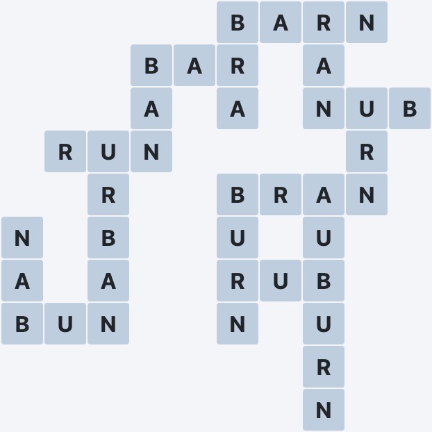 Wordscapes Wind - Gust - level 4025 puzzle answer
