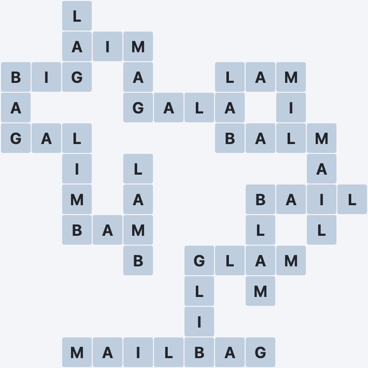 Wordscapes Shore - Sand - level 4096 puzzle answer