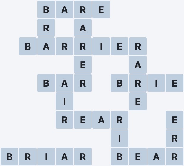 Wordscapes Shore - Sea - level 4158 puzzle answer