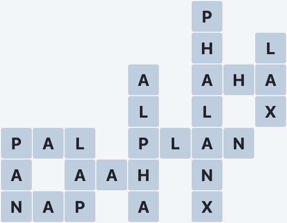 Wordscapes Ravine - Gully - level 4167 puzzle answer