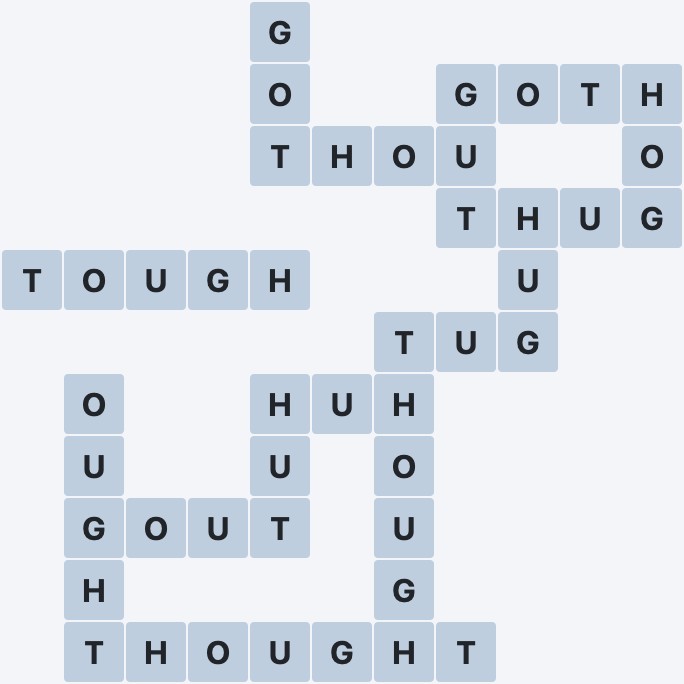 Wordscapes Ravine - Chasm - level 4186 puzzle answer