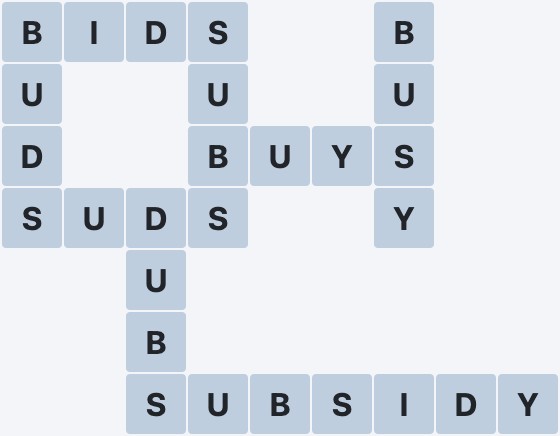 Wordscapes Ravine - Chasm - level 4191 puzzle answer