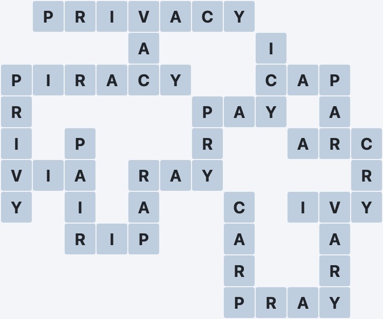 Wordscapes Ravine - Chasm - level 4192 puzzle answer
