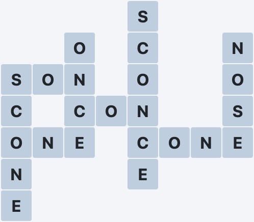 Wordscapes Ravine - Flume - level 4195 puzzle answer