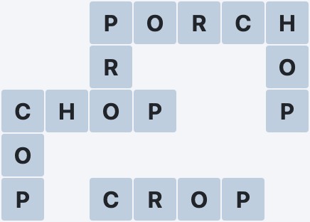 Wordscapes Forest - Flow - level 41 puzzle answer