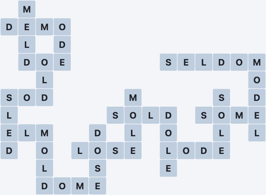 Wordscapes Ravine - Flume - level 4206 puzzle answer