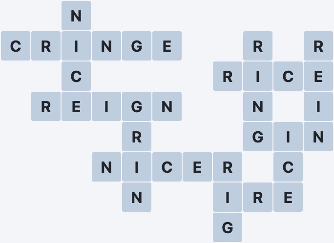 Wordscapes Ravine - Pass - level 4213 puzzle answer