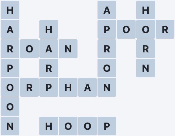 Wordscapes Ravine - Pass - level 4215 puzzle answer