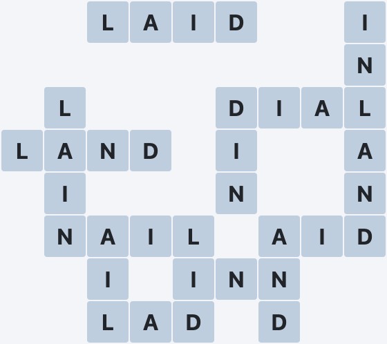 Wordscapes Ravine - Depth - level 4237 puzzle answer