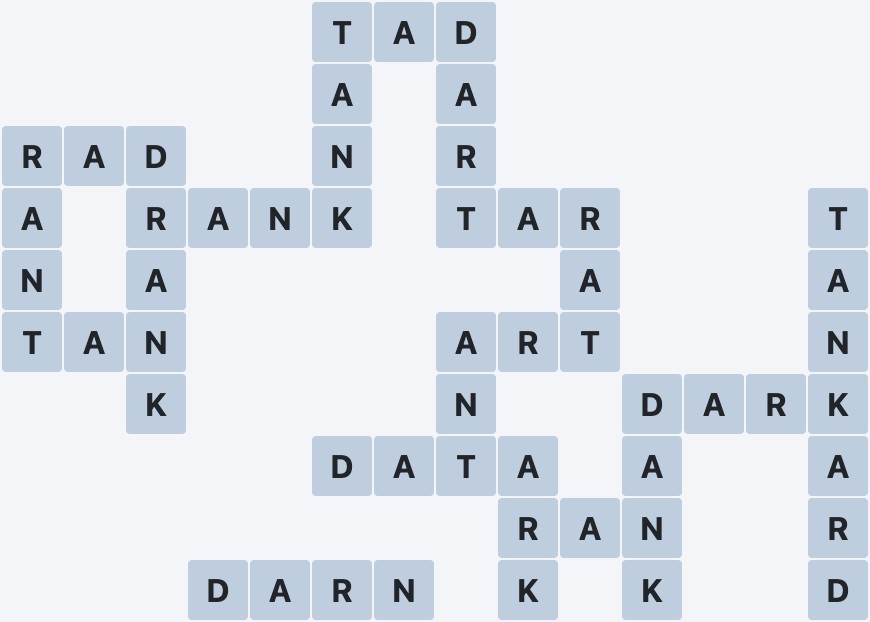 Wordscapes Botanical - Tree - level 4308 puzzle answer